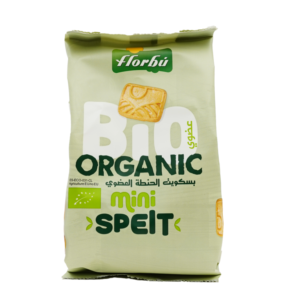 Florbu 0 % Added Sugar Bio Mini-Spelt Biscuit