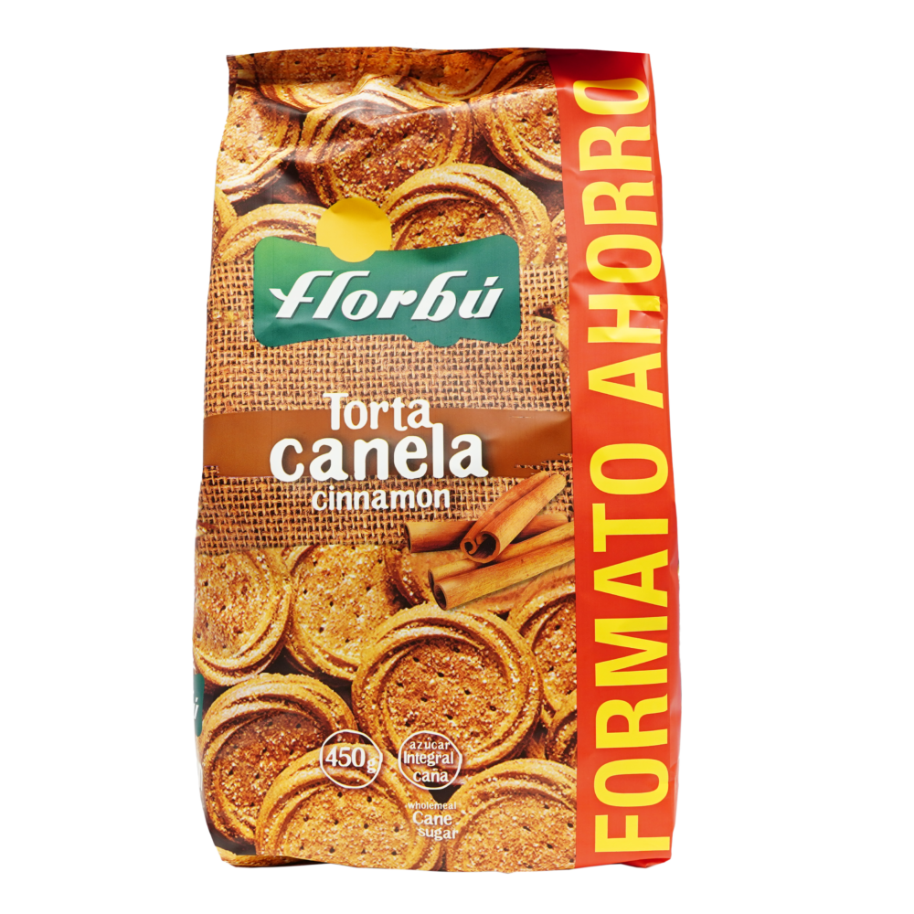 Florbu 0 % Added Cinnamon 0% MINI Biscuit added sugar 400g