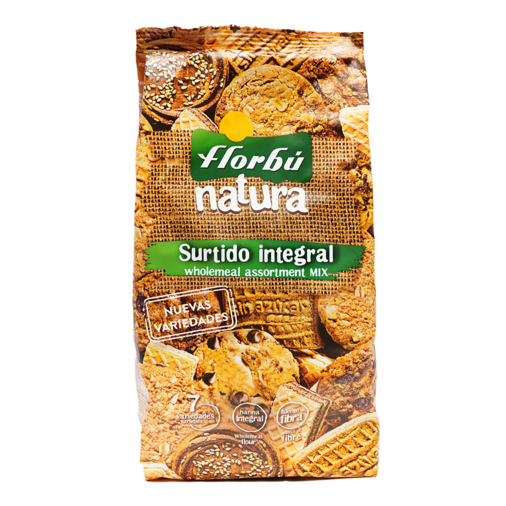 Florbu 0 % Added Sugar Biscuit With Chocolate, 400g