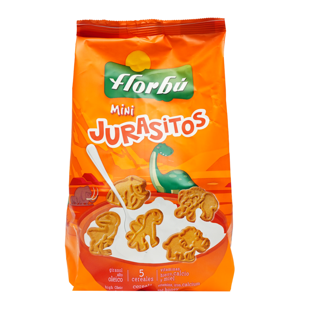 Florbu 0 % Added Sugar Mini kids Dinosaurs Biscuit