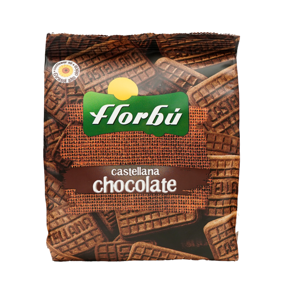 Florbu 0 % Added Sugar 5-Grain Chocolate Wholemeal Breakfast Biscuit