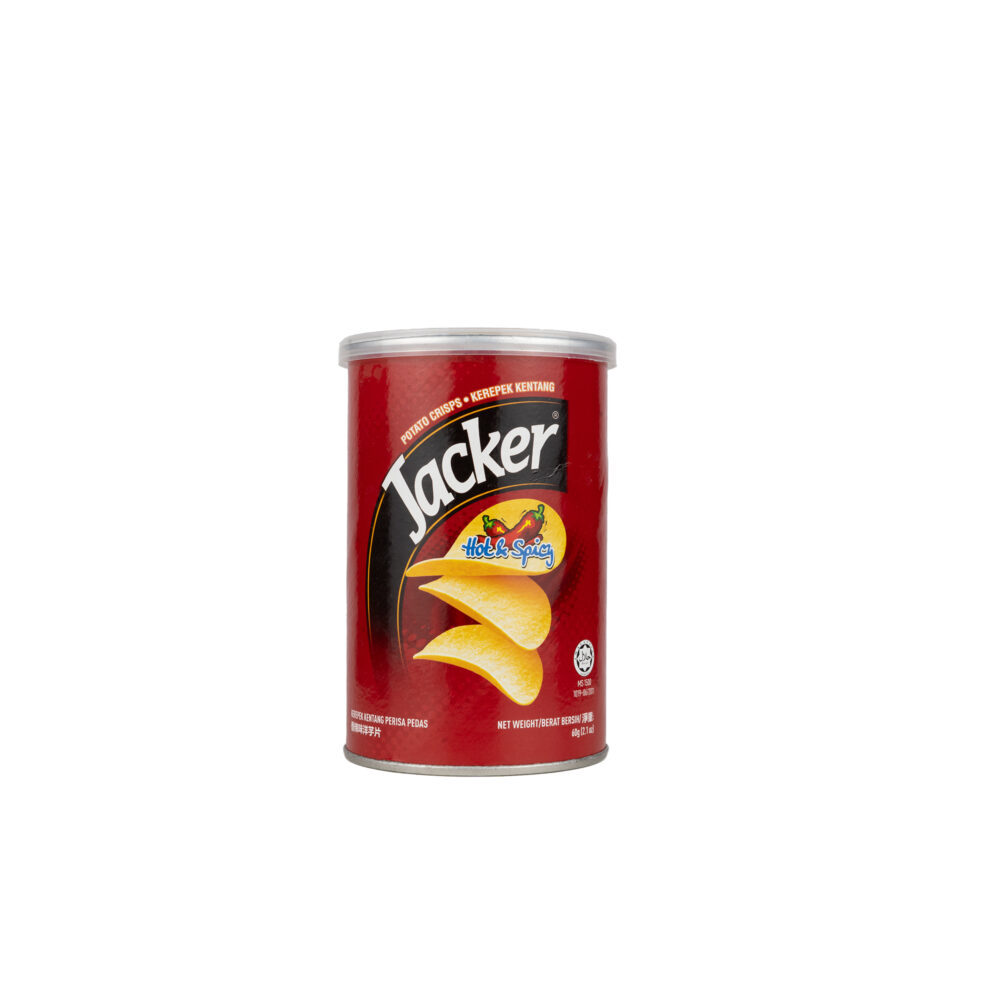 Jacker Potato Crisps 60g Hot & Spicy