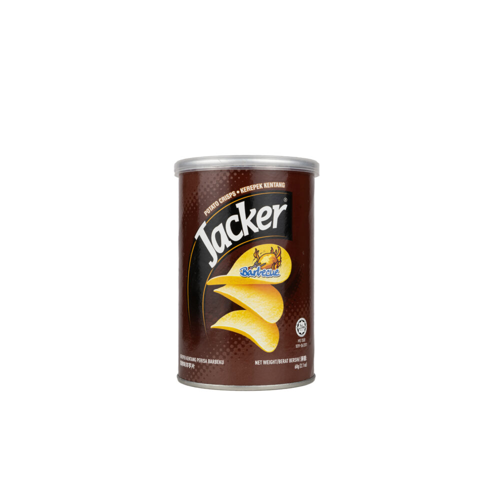 Jacker Potato Crisps 60g BBQ