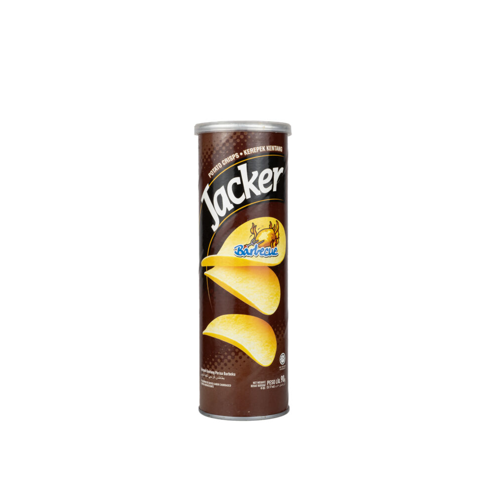 Jacker Potato Crisps 90g BBQ