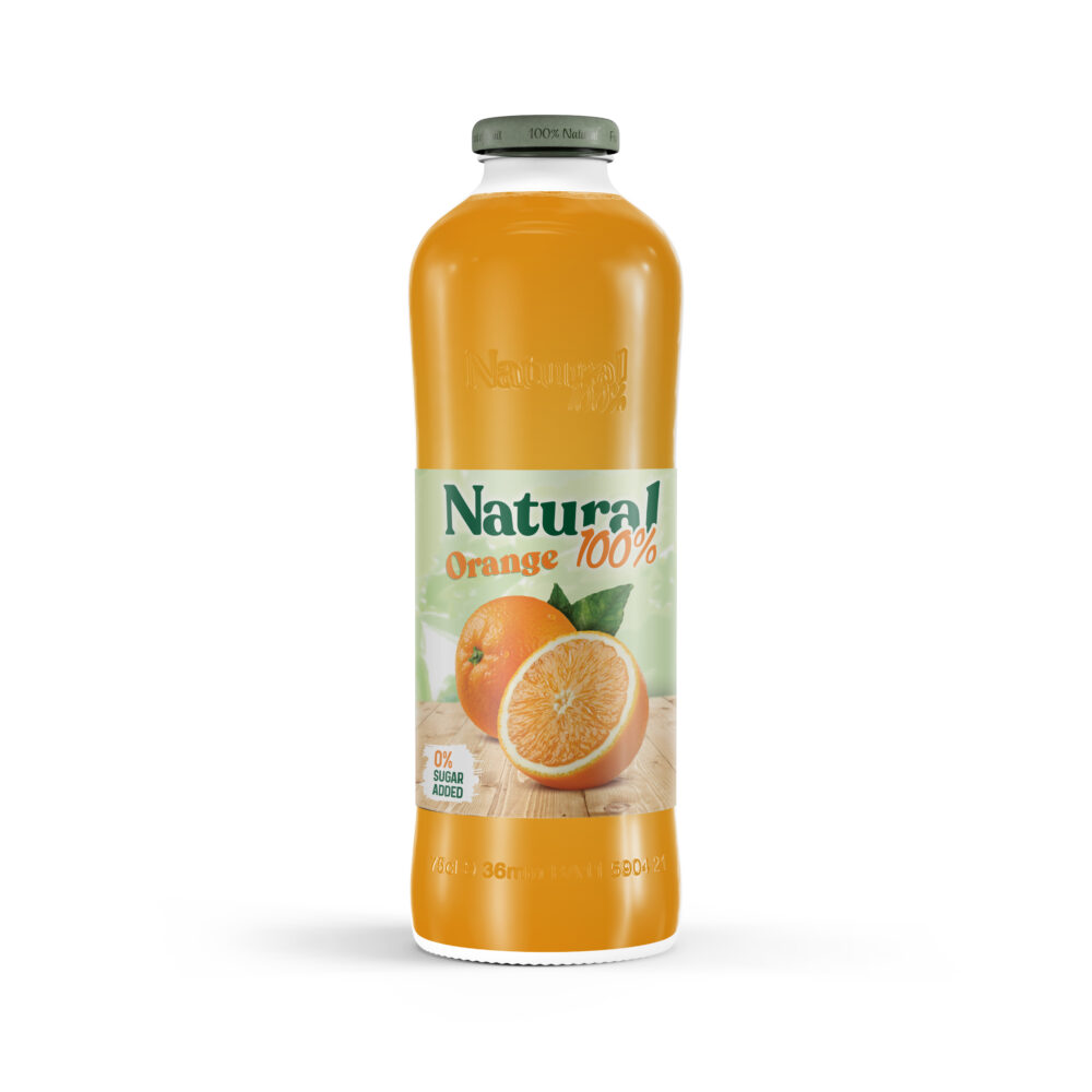100% Natural Orange Juice 750ml