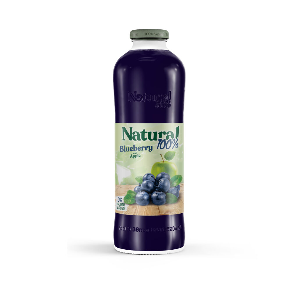 100% Natural Blueberry Juice 750ml