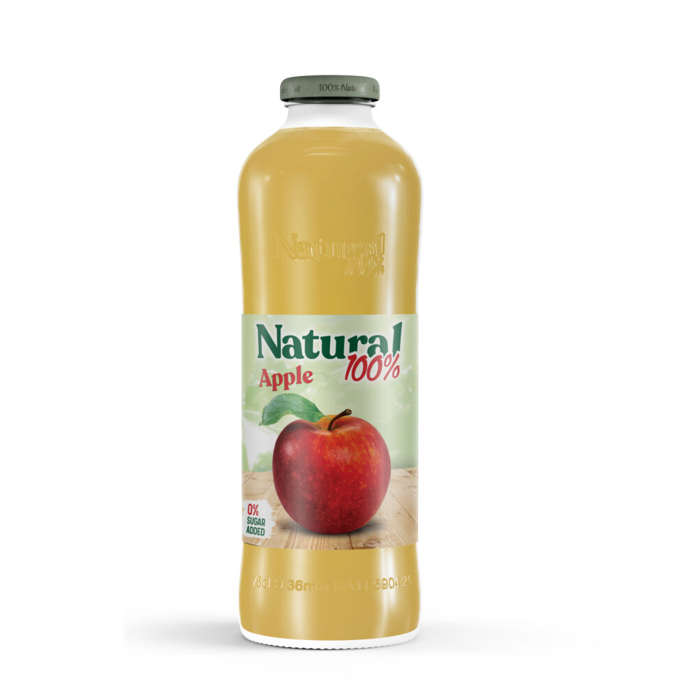 100% Natural Apple Juice 750ml