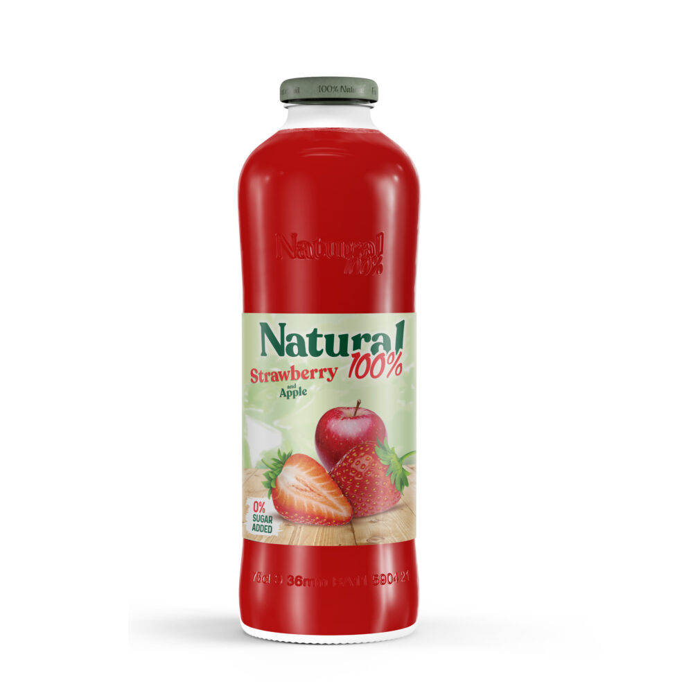 100% Natural  Strawberry Juice 750ml