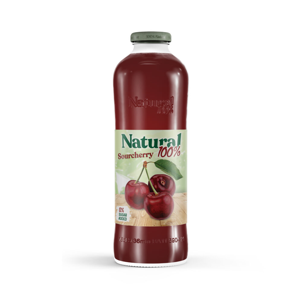 100% Natural sour cherry Juice 750ml