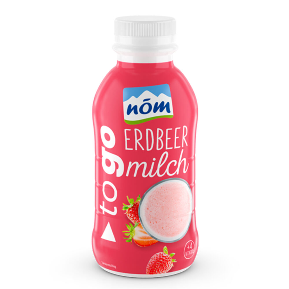 Nomilk milk strawberry flavour 450ml