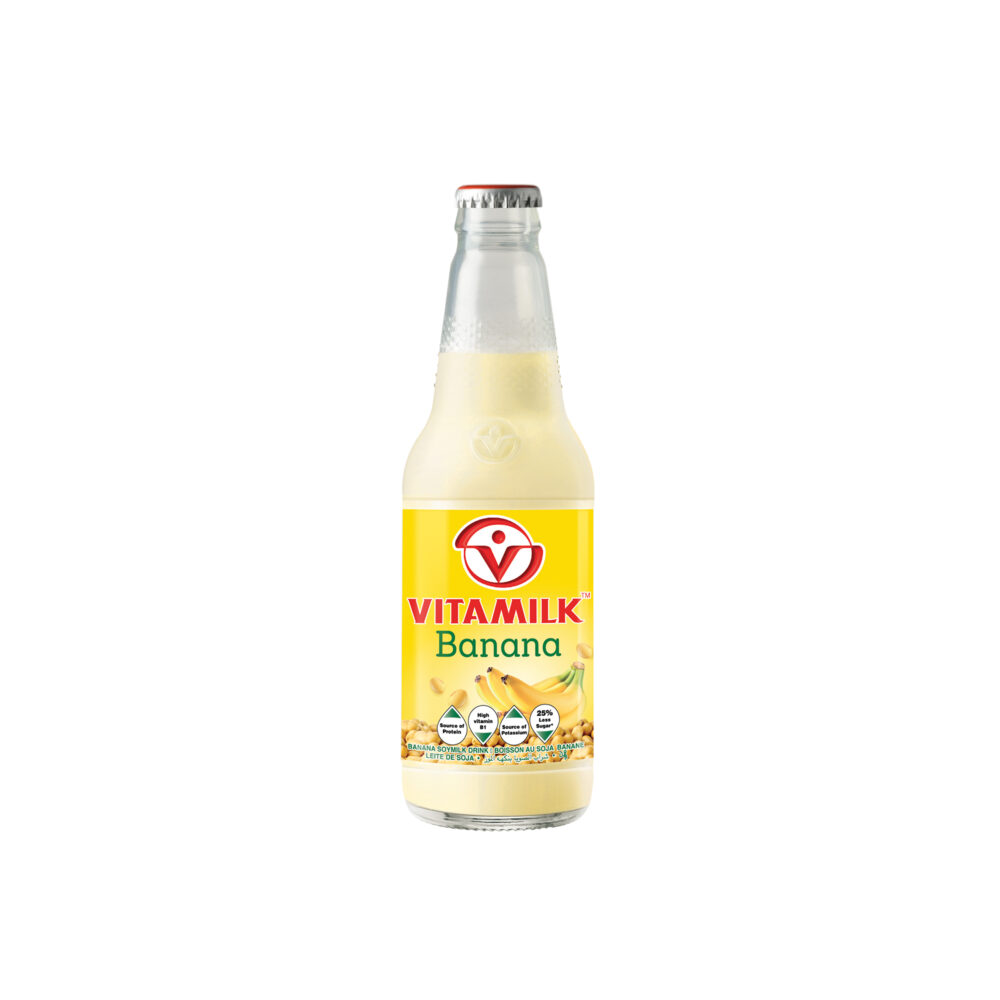 Vitamilk soy milk banana flavor 300ml