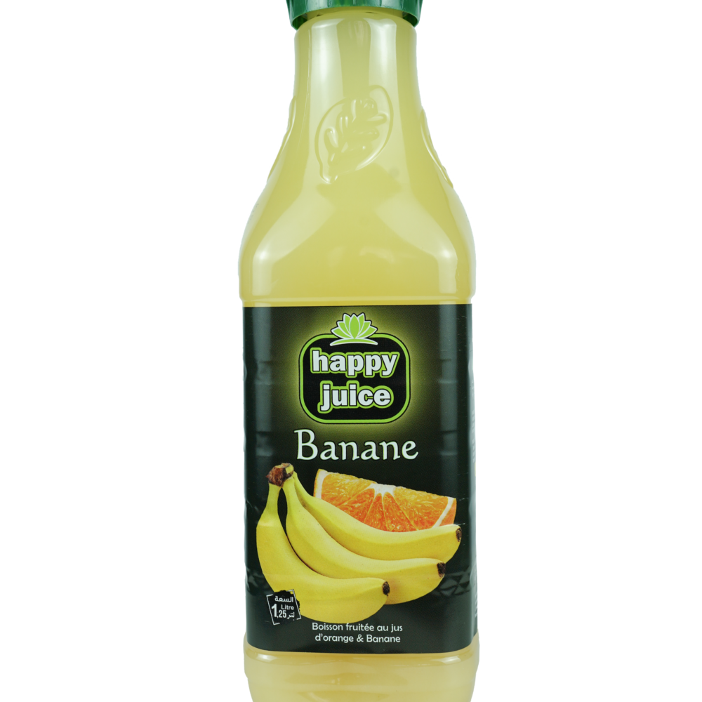 Happy Juice Banane flavour 1L