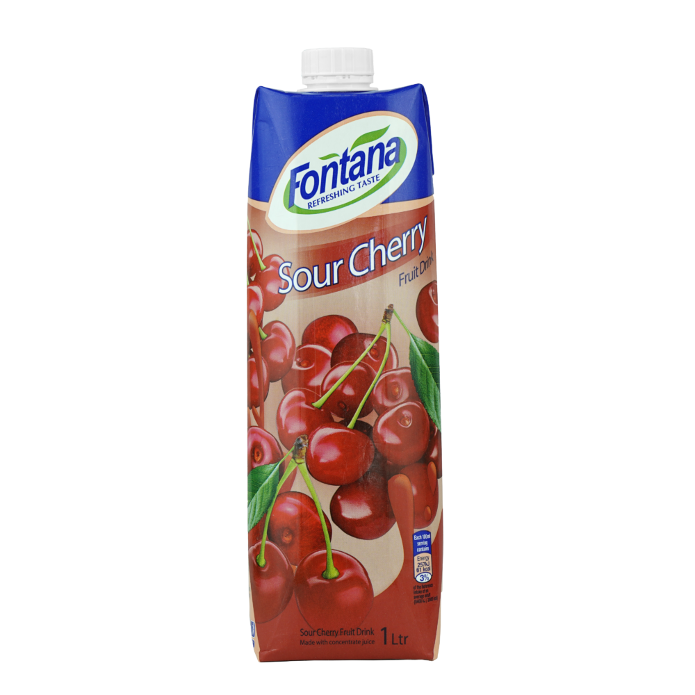 Fontana natural cherry  juice 1L