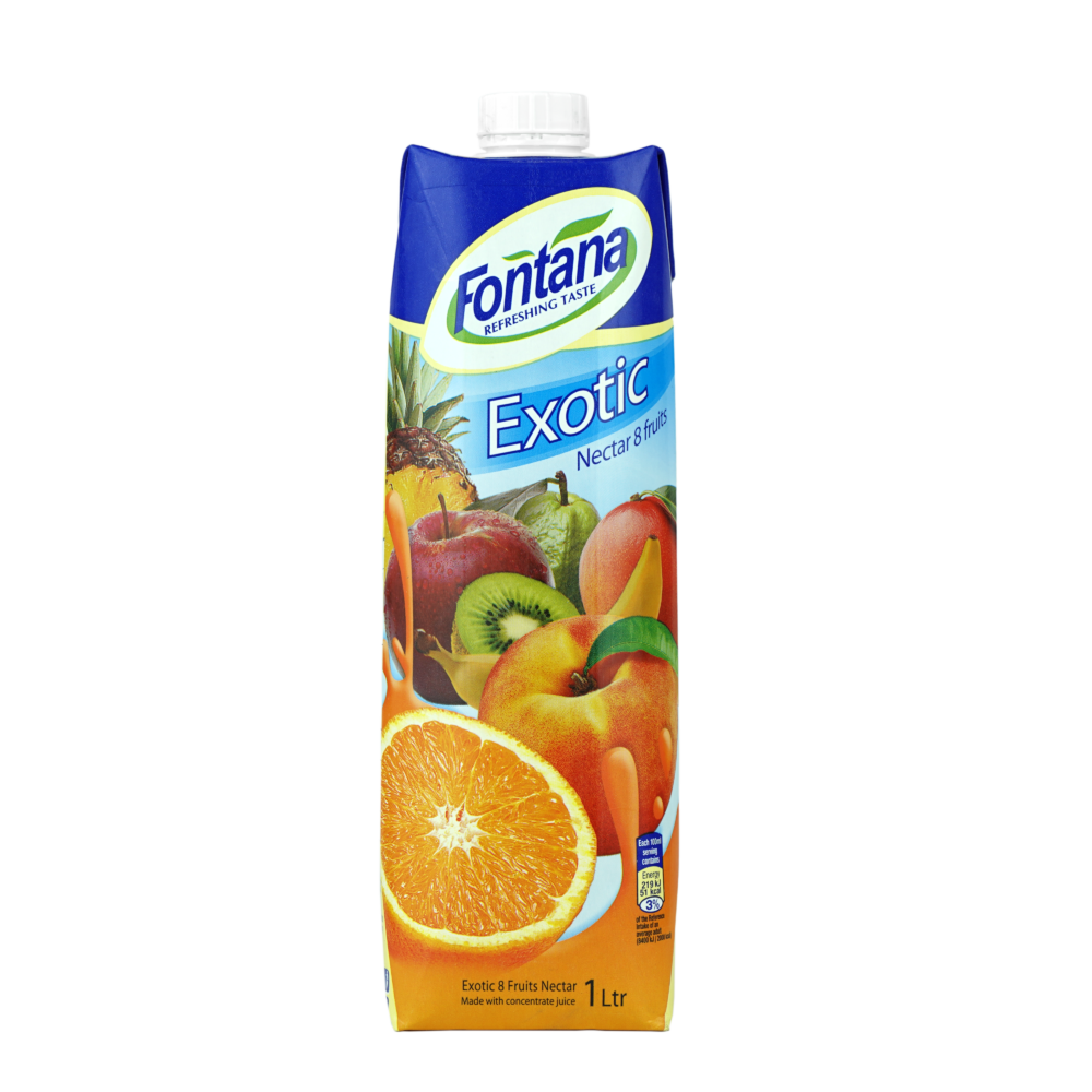 Fontana natural exotic juice 1L